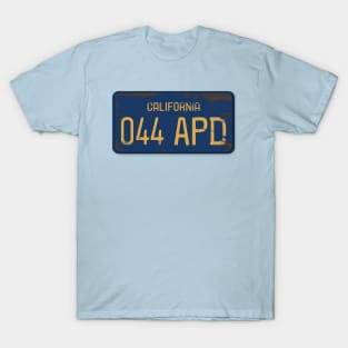 Lieutenant Columbo's original licence plate T-Shirt